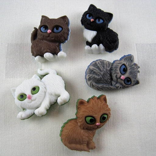 Kitten Kaboodle Buttons