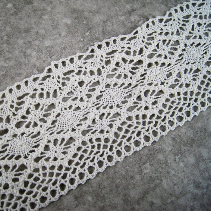 Cotton laces.