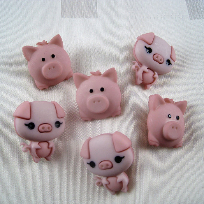 Pig Pen Buttons
