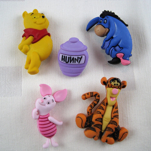 Winnie The Poo Buttons