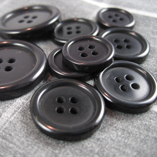 Mens Dark Navy Coat Buttons