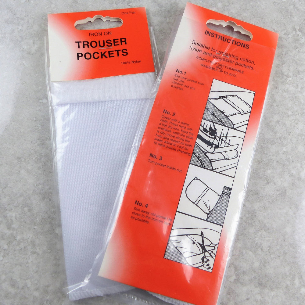 Trouser Pocket - Iron On